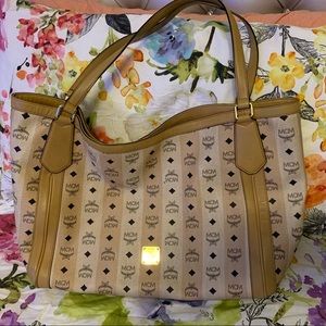 MCM Extra Large Visetos Tote